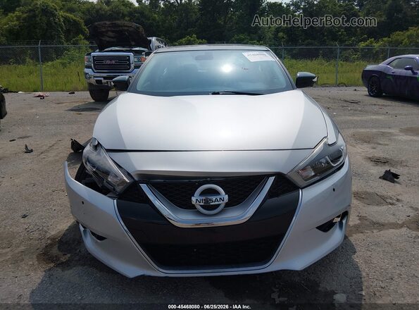 1N4AA6AP8HC421996 2017 NISSAN MAXIMA Silver ხელსაწყოთა პანელის ხედი