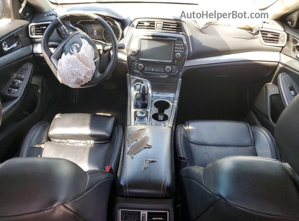 1N4AA6AP8HC434912 2017 NISSAN MAXIMA Gray Widok deski rozdzielczej
