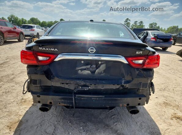 1N4AA6AP8HC448356 2017 NISSAN MAXIMA Черный Вид сзади