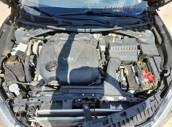 1N4AA6AP8HC448356 2017 NISSAN MAXIMA Черный Вид задней части салона