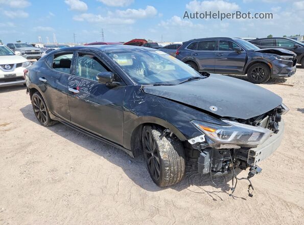 1N4AA6AP8HC448356 2017 NISSAN MAXIMA Черный Передняя правая четверть