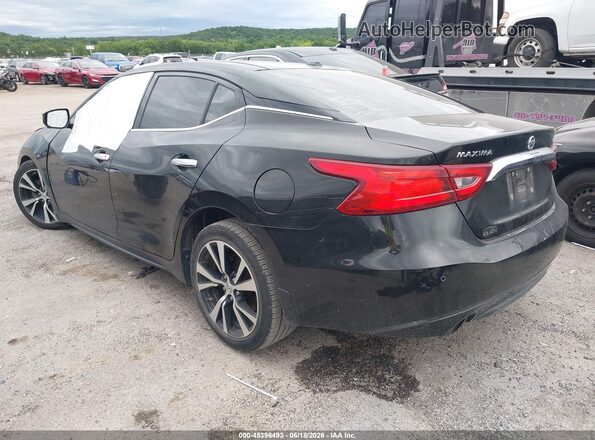 1N4AA6AP8HC450222 2017 NISSAN MAXIMA Black უკანა მარცხენა