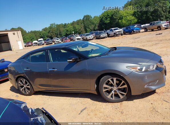 1N4AA6AP8HC454562 2017 NISSAN MAXIMA Gray Rear interior view