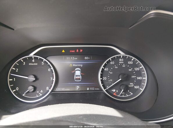 1N4AA6AP8HC454738 2017 NISSAN MAXIMA Blue უკანა სავარძლების ხედი