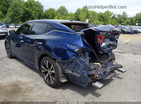 1N4AA6AP8HC454738 2017 NISSAN MAXIMA Blue უკანა მარცხენა