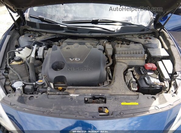 1N4AA6AP8HC454738 2017 NISSAN MAXIMA Blue უკანა ხედი