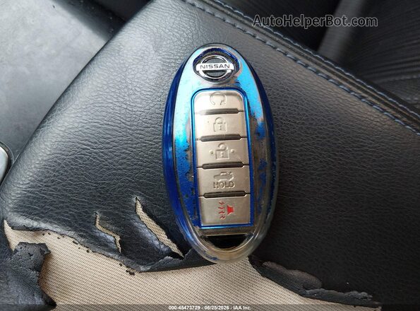 1N4AA6AP8HC454738 2017 NISSAN MAXIMA Blue წინა პანელის ხედი