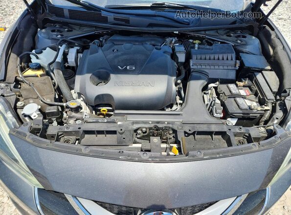 1N4AA6AP8JC363796 2018 NISSAN MAXIMA Gray Rear interior view