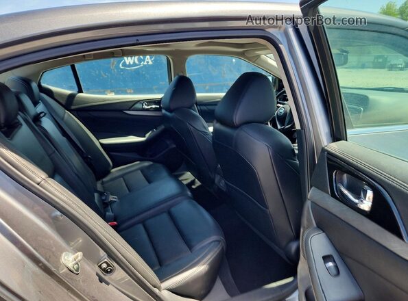 1N4AA6AP8JC363796 2018 NISSAN MAXIMA Gray Rear seats view