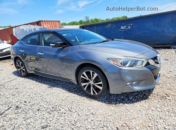 1N4AA6AP8JC363796 2018 NISSAN MAXIMA Gray Front right