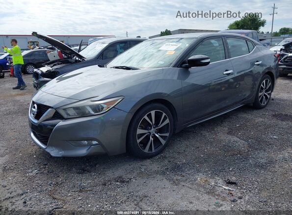 1N4AA6AP8JC368643 2018 NISSAN MAXIMA Gray Front left