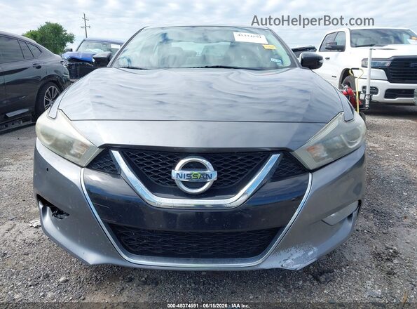 1N4AA6AP8JC368643 2018 NISSAN MAXIMA Gray Instrument cluster view