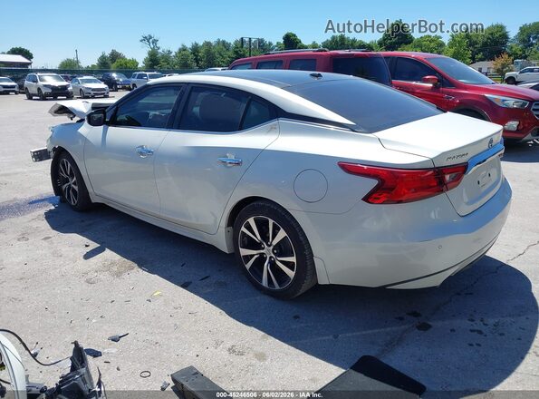 1N4AA6AP8JC369369 2018 NISSAN MAXIMA White Tył lewy