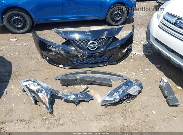 1N4AA6AP8JC374278 2018 NISSAN MAXIMA Черный Вид щитка приборов