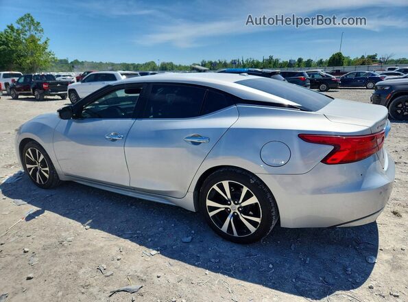 1N4AA6AP8JC379495 2018 NISSAN MAXIMA Silver Задня ліва чверть