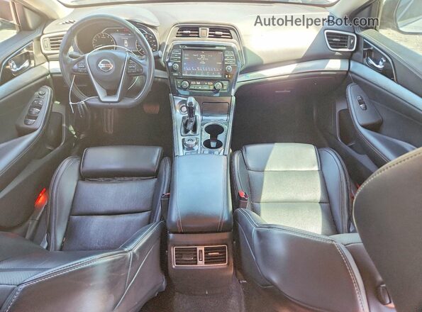 1N4AA6AP8JC379495 2018 NISSAN MAXIMA Silver Вид панелі приладів