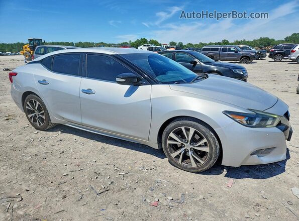 1N4AA6AP8JC379495 2018 NISSAN MAXIMA Silver Передня права чверть