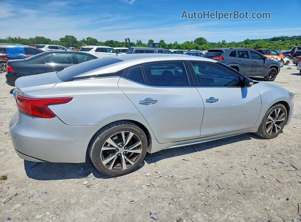 1N4AA6AP8JC379495 2018 NISSAN MAXIMA Silver Задня права чверть
