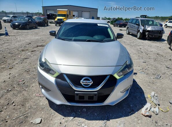1N4AA6AP8JC379495 2018 NISSAN MAXIMA Silver Вид спереду