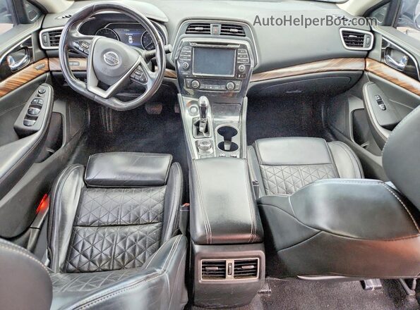 1N4AA6AP9GC382124 2016 NISSAN MAXIMA Gray Vista del salpicadero