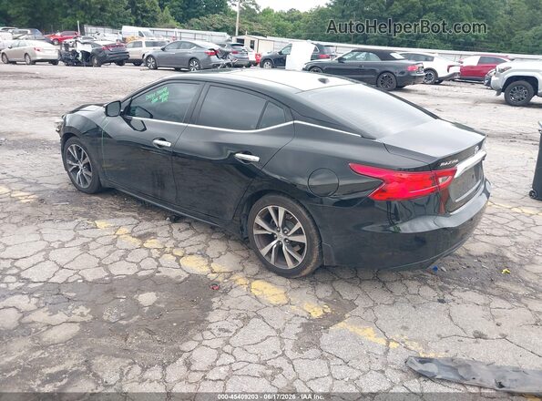 1N4AA6AP9GC384777 2016 NISSAN MAXIMA Black Trasero izquierdo