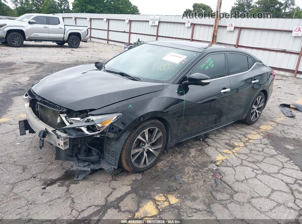 1N4AA6AP9GC384777 2016 NISSAN MAXIMA Black Vista tres cuartos delantera izquierda
