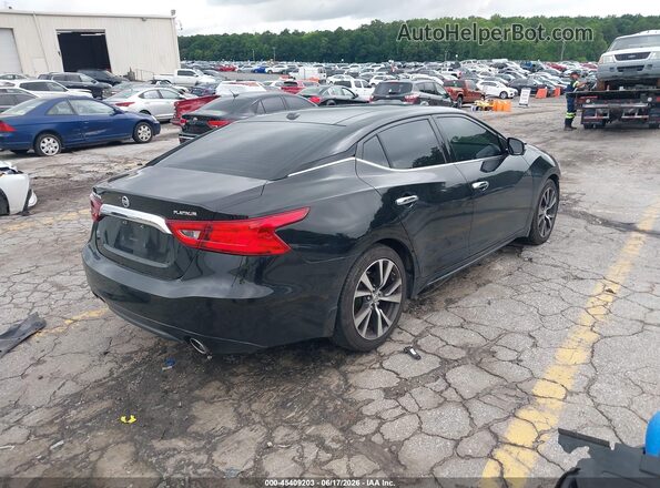 1N4AA6AP9GC384777 2016 NISSAN MAXIMA Black Trasero derecho