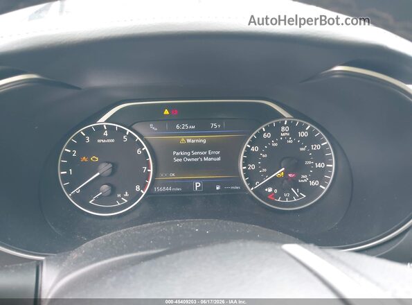 1N4AA6AP9GC384777 2016 NISSAN MAXIMA Black Vista de los asientos traseros
