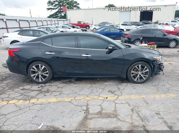 1N4AA6AP9GC384777 2016 NISSAN MAXIMA Black Vista interior de 360 grados