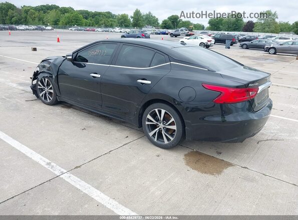 1N4AA6AP9GC387498 2016 NISSAN MAXIMA Black Հետևի ձախ