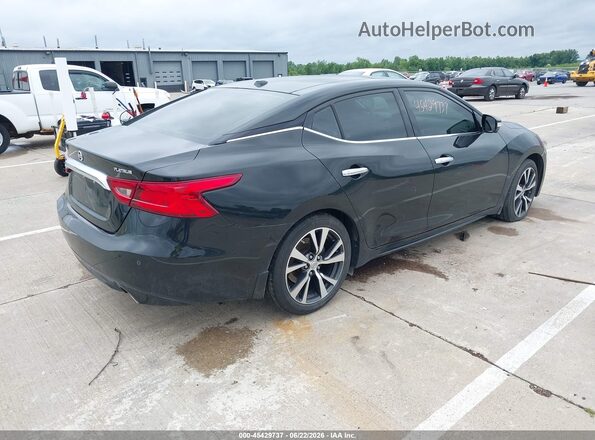 1N4AA6AP9GC387498 2016 NISSAN MAXIMA Black Հետևի աջ