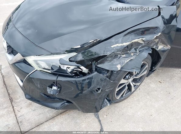 1N4AA6AP9GC387498 2016 NISSAN MAXIMA Black Դիմացի տեսք