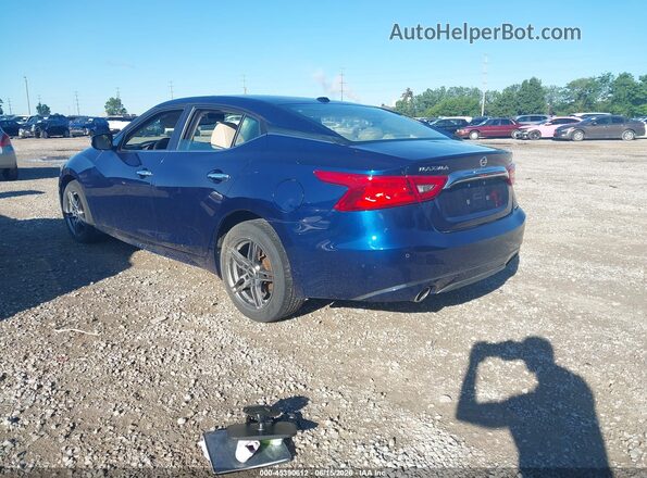 1N4AA6AP9GC394743 2016 NISSAN MAXIMA Blue Tył lewy