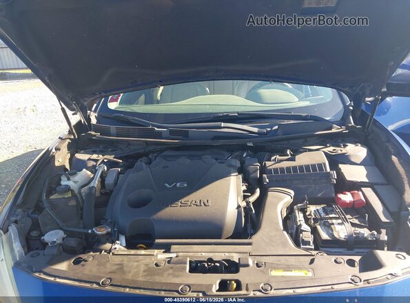 1N4AA6AP9GC394743 2016 NISSAN MAXIMA Blue Widok z tyłu