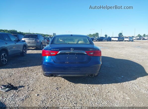 1N4AA6AP9GC394743 2016 NISSAN MAXIMA Blue 