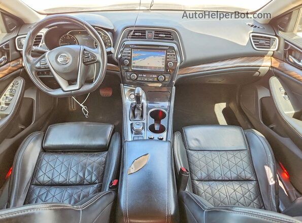1N4AA6AP9GC400475 2016 NISSAN MAXIMA Black Dashboard view