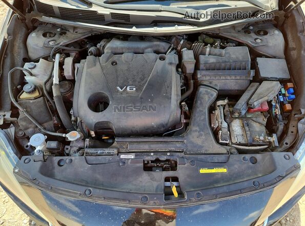 1N4AA6AP9GC400475 2016 NISSAN MAXIMA Black Rear interior view
