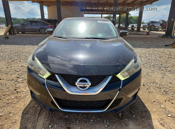 1N4AA6AP9GC400475 2016 NISSAN MAXIMA Black Front view