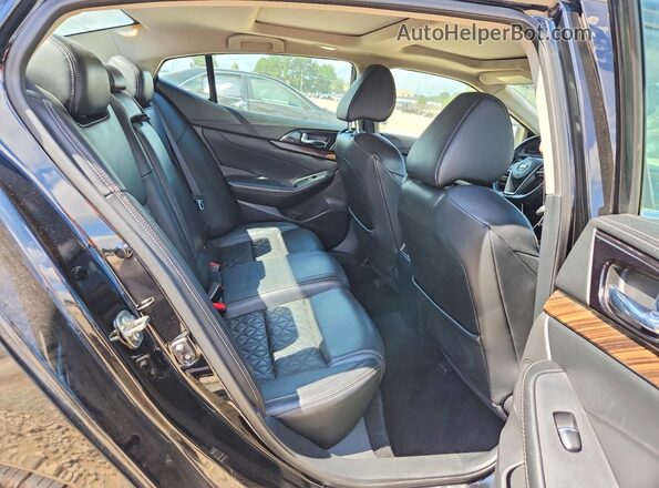 1N4AA6AP9GC400475 2016 NISSAN MAXIMA Black Rear seats view