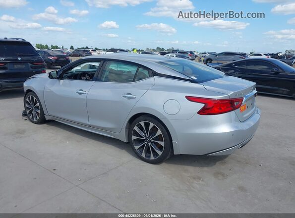 1N4AA6AP9GC422847 2016 NISSAN MAXIMA Silver უკანა მარცხენა