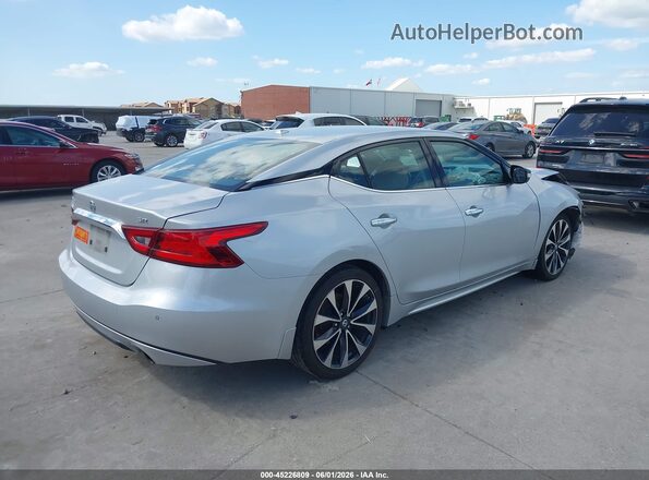 1N4AA6AP9GC422847 2016 NISSAN MAXIMA Silver უკანა მარჯვენა