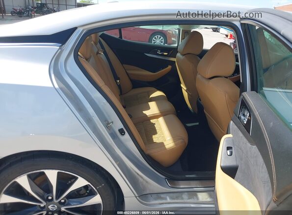1N4AA6AP9GC422847 2016 NISSAN MAXIMA Silver VIN კოდის სტიკერის ხედი