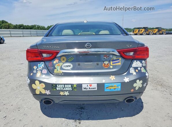 1N4AA6AP9GC423464 2016 NISSAN MAXIMA Gray Вид ззаду