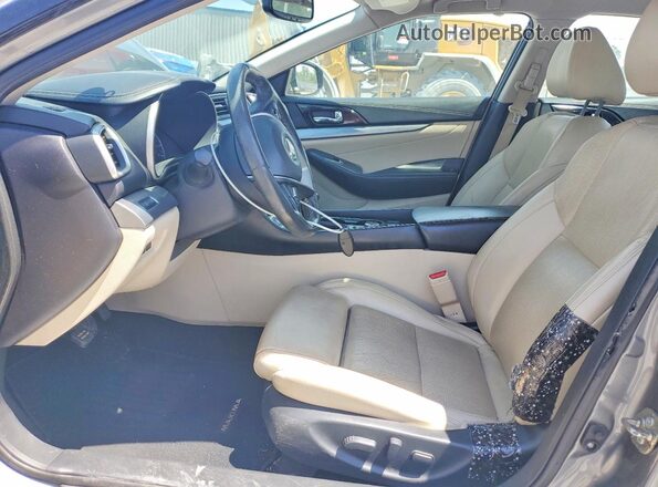 1N4AA6AP9GC423464 2016 NISSAN MAXIMA Gray Вид салону спереду