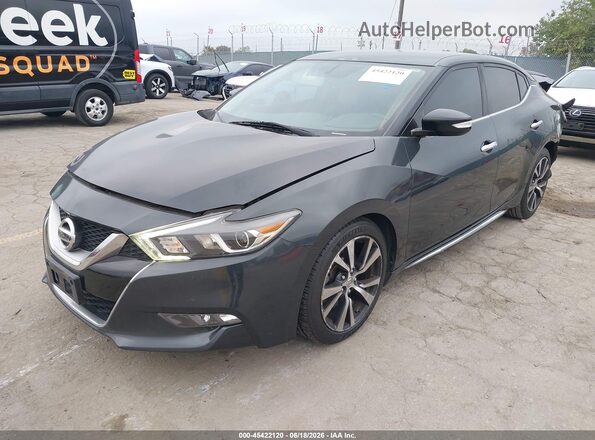 1N4AA6AP9GC427000 2016 NISSAN MAXIMA Gray წინა მარცხენა ხედი სამი მეოთხედიდან