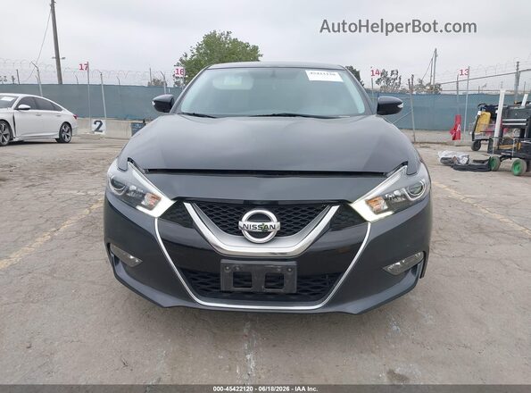 1N4AA6AP9GC427000 2016 NISSAN MAXIMA Gray ხელსაწყოთა პანელის ხედი