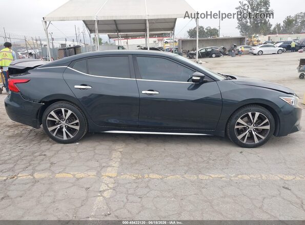 1N4AA6AP9GC427000 2016 NISSAN MAXIMA Gray უკანა სალონის ხედი