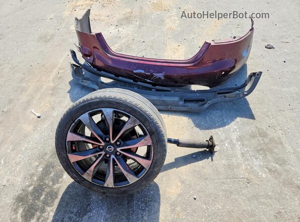1N4AA6AP9GC431533 2016 NISSAN MAXIMA Burgundy Շարժիչի բաժամունքի տեսք