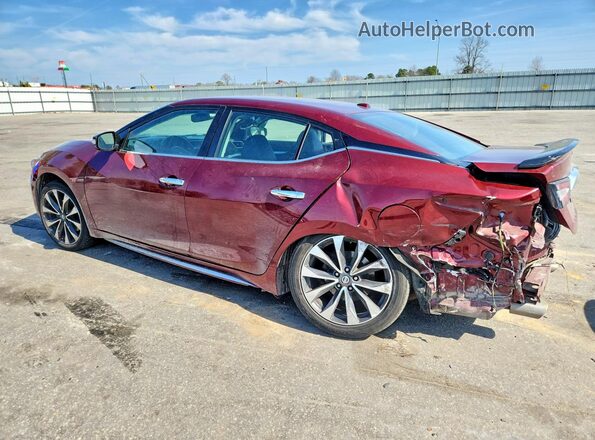 1N4AA6AP9GC431533 2016 NISSAN MAXIMA Burgundy Հետևի ձախ