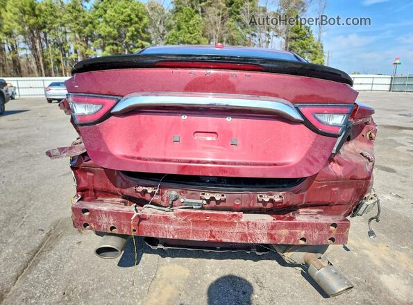 1N4AA6AP9GC431533 2016 NISSAN MAXIMA Burgundy Հետևի տեսք